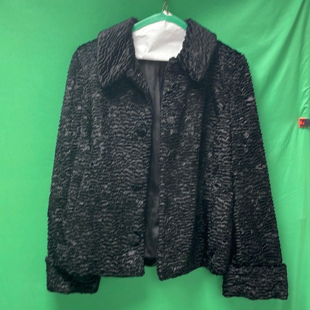 Liz Claiborne Collection Black Dress Jacket